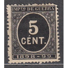 España Sueltos 1898 Edifil 236 * Mh  Normal