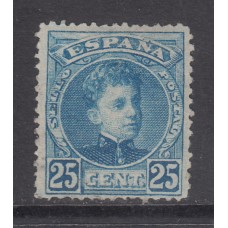 España Sueltos 1901 Edifil 248 * Mh  Bonito