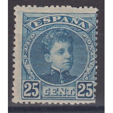 España Sueltos 1901 Edifil 248 * Mh  Normal