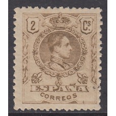 España Sueltos 1909 Edifil 267 ** Mnh