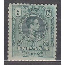 España Sueltos 1909 Edifil 268  ** Mnh