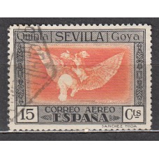 España Sueltos 1930 Edifil 520 Usado - Goya aereo