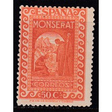 España Sueltos 1931 Edifil 645 ** Mnh - Montserrat