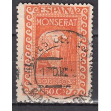 España Sueltos 1931 Edifil 645 usado - Montserrat