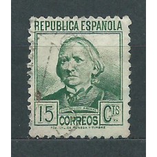 España Variedades 1933 Edifil 683b o verde azulado