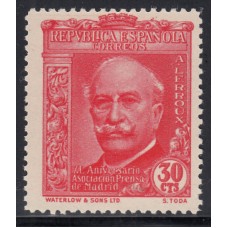 España Sueltos 1936 Edifil 702 ** Mnh  Prensa