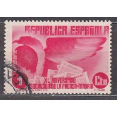 España Sueltos 1936 Edifil 711 usado Prensa