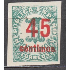España Sueltos 1938 Edifil 742s Cifras ** Mnh
