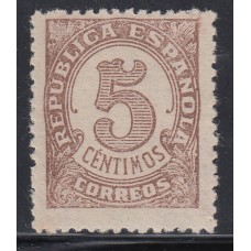 España Sueltos 1938 Edifil 745 Cifras ** Mnh