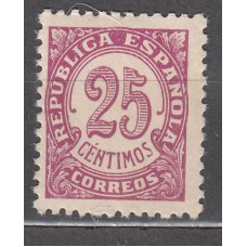 España Sueltos 1938 Edifil 749 Cifras ** Mnh