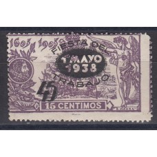 España Sueltos 1938 Edifil 761 Fiesta del trabajo ** Mnh  Normal