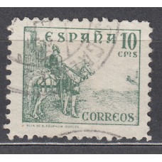 España Sueltos 1937 Edifil 817 Cid e Isabel usado