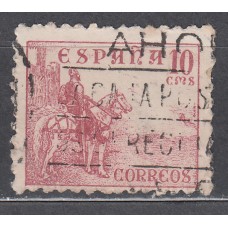 España Sueltos 1937 Edifil 818 Cid e Isabel usado