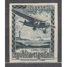 España II República 1939 Edifil NE 38s * Mh
