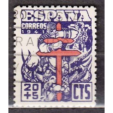 España Sueltos 1941 Edifil 949 usado Pro tuberculosos