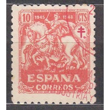 España Sueltos 1945 Edifil 993 usado Pro tuberculosos