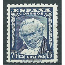 España Sueltos 1946 Edifil 1007 Goya ** Mnh