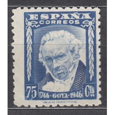 España Sueltos 1946 Edifil 1007 usado Goya