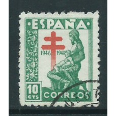 España Sueltos 1946 Edifil 1009 usado Pro tuberculosos