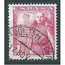 España Sueltos 1948 Edifil 1032 usado Castillo de la Mota