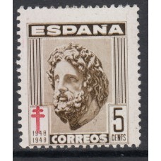 España Sueltos 1948 Edifil 1040 Pro tuberculosos ** Mnh