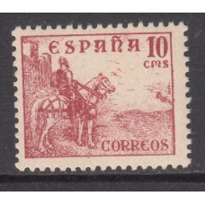 España Sueltos 1949 Edifil 1045 Cid y Franco ** Mnh