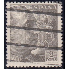España Sueltos 1949 Edifil 1057 usado Cid y Franco