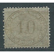 Confederacion Alemana del Norte - Correo Yvert 23 * Mh