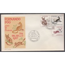 Fernando Poo Sobres 1º Día 1967 Edifil 259/61