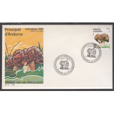 Andorra Española Sobres 1º Día 1985 Edifil 187