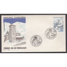 Andorra Española Sobres 1º Día 1985 Edifil 188