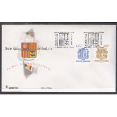 Andorra Española Sobres 1º Día 2006 Edifil 335/6