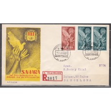 Sahara Sobres 1º Día 1963 Edifil 220/1