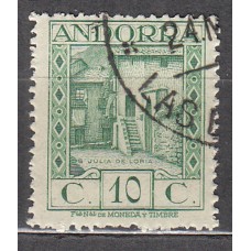 Andorra Española Sueltos 1929 Edifil 17 usado