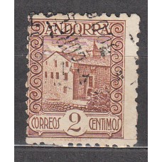 Andorra Española Sueltos 1935 Edifil 28 usado