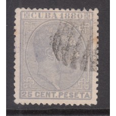 Cuba Sueltos 1880 Edifil 59 usado