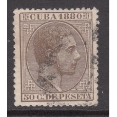 Cuba Sueltos 1880 Edifil 60 usado