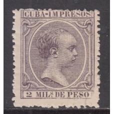 Cuba Sueltos 1891 Edifil 120 * Mh