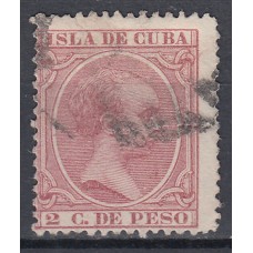 Cuba Sueltos 1896 Edifil 147 usado