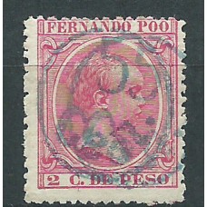 Fernando Poo Sueltos 1896 Edifil 40A * Mh  Bonito