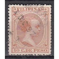 Filipinas Sueltos 1894 Edifil 114 usado
