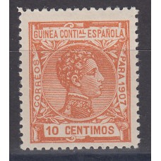 Guinea Sueltos 1907 Edifil 48 ** Mnh