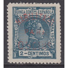 Guinea Sueltos 1909 Edifil 58T * Mh