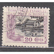 Guinea Sueltos 1924 Edifil 170 usado