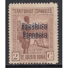 Guinea Variedades 1932 Edifil 231hh ** Mnh
