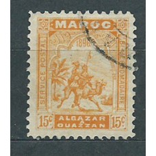 Marruecos Correo Local 1896 Edifil 35 usado Alcazarquivir vezzan