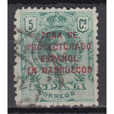 Marruecos Sueltos 1916 Edifil 59 usado