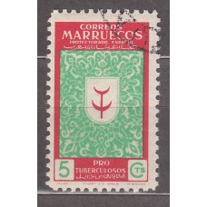 Marruecos Sueltos 1949 Edifil 307 usado
