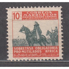 Marruecos Sueltos Beneficencia Edifil 35 ** Mnh