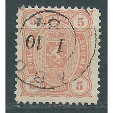 Finlandia - Correo 1875-81 Yvert 14 o Usado